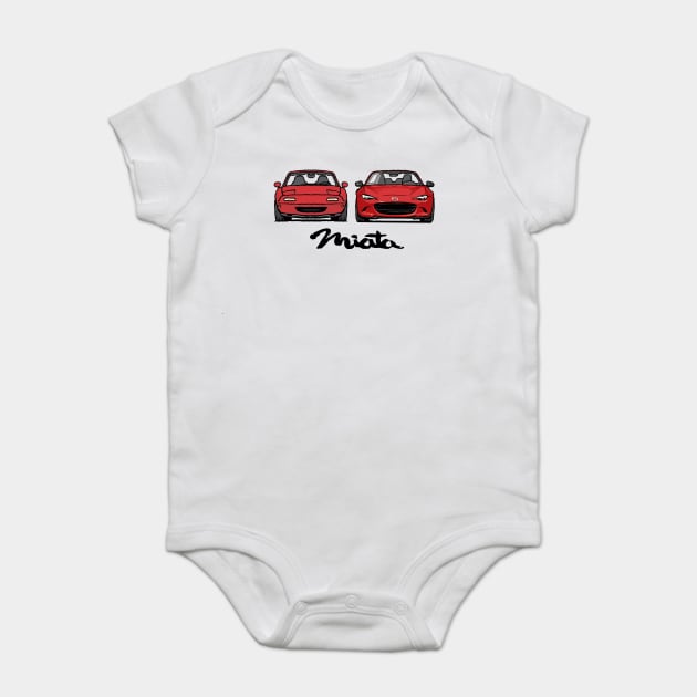 Miata Evolution Baby Bodysuit by Woreth